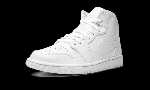 Air Jordan 1 Mid "Triple White"